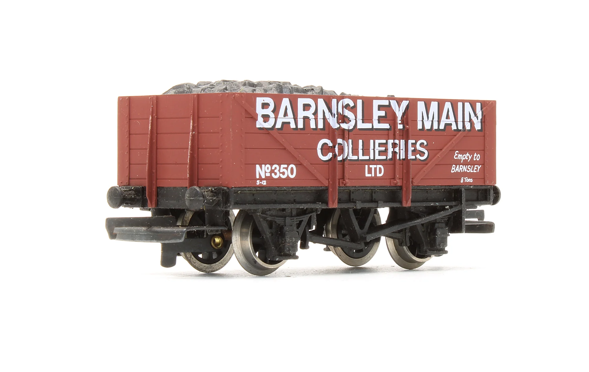 Pre-Owned W5500 'Barnsley Collieries' Open Planked Wagon - Limited Edition - Image 2