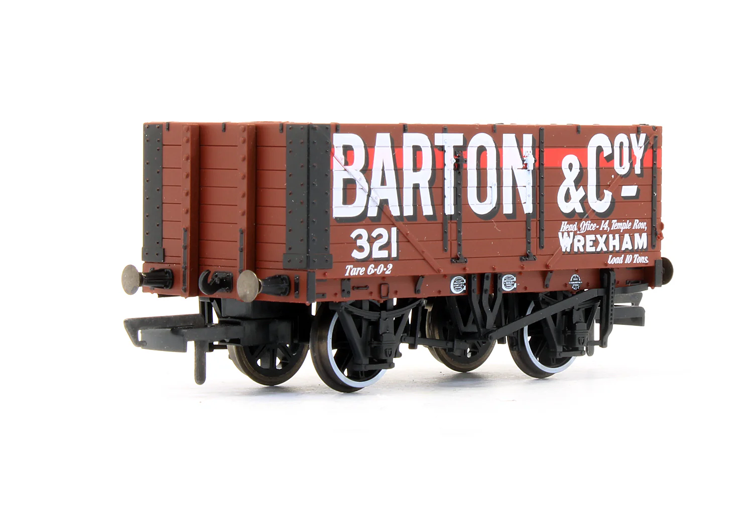 Pre-Owned OR76MW7020 'Barton & Co' No.321 - 7 Plank Wagon