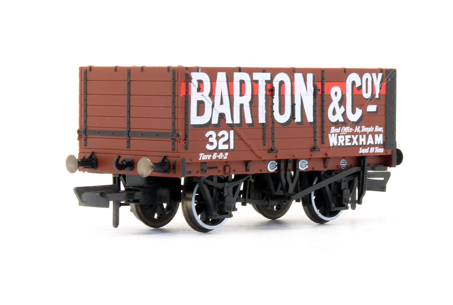 Pre-Owned OR76MW7020 'Barton & Co' No.321 - 7 Plank Wagon - Image 2