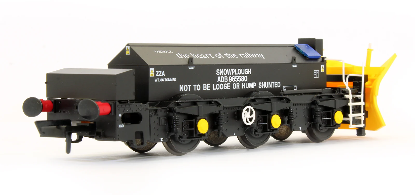 Pre-Owned H4-BH-007 Beilhack Snow Plough (Ex Class 40) ZZA ADB965580 Railtrack Black - Image 2