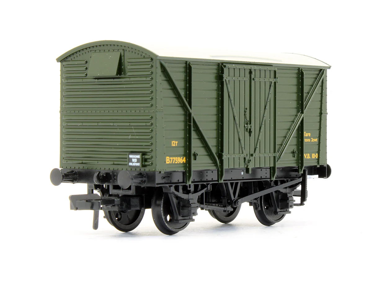Pre-Owned 37-2024K BR 12Ton Vent Van Corrugated Ends WD Bronze Green - Exclusive Edition - Image 2