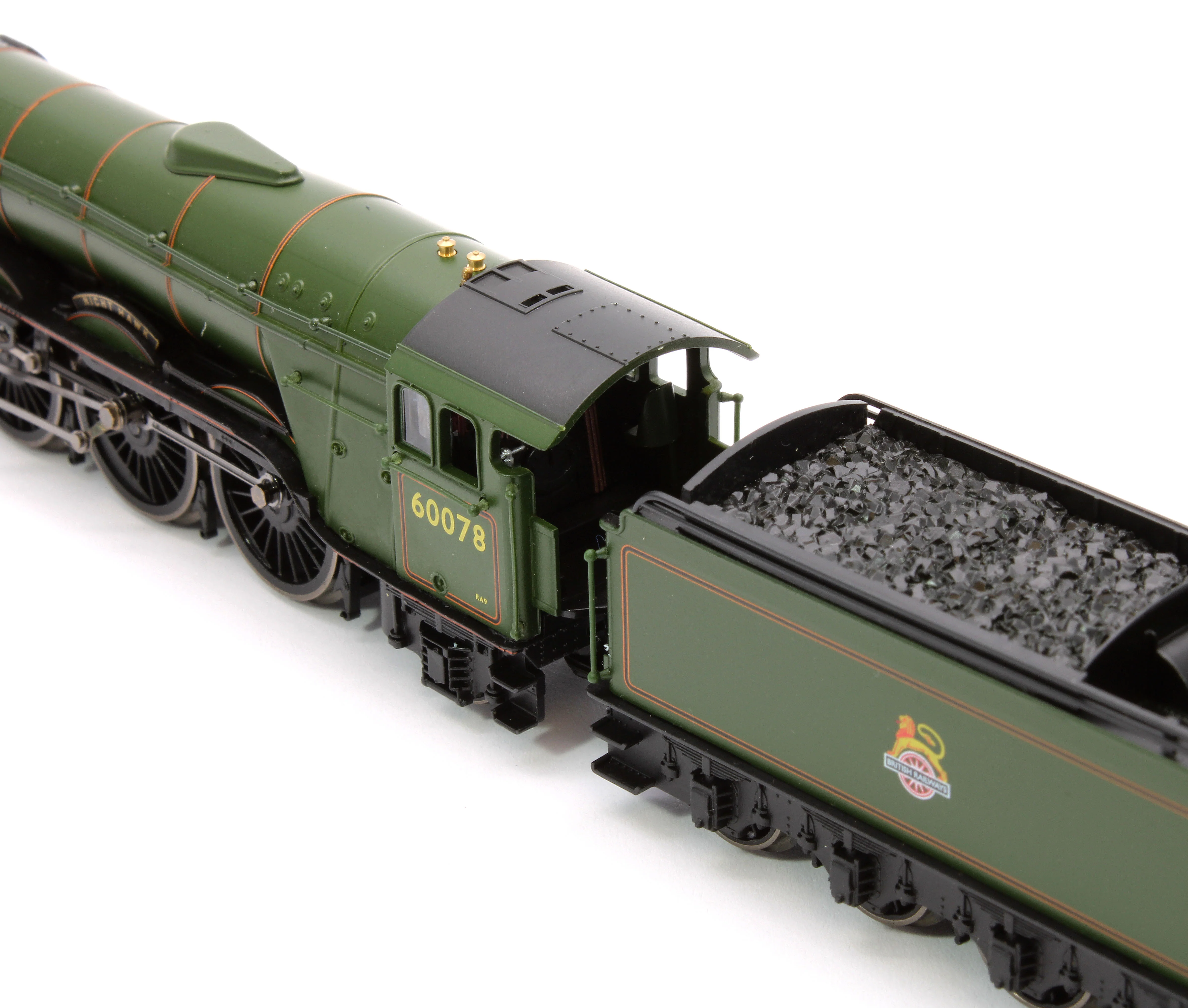 Pre-Owned TT3005M BR Class A3 4-6-2 60078 'Night Hawk' Steam Locomotive - Image 11