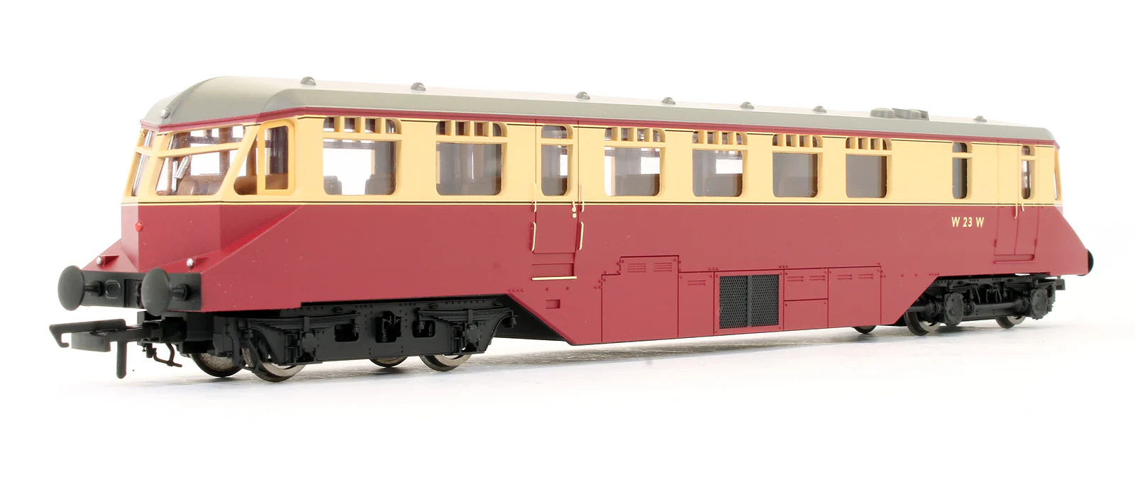 Pre-Owned R2869 BR Crimson & Cream Diesel Railcar W23W - Image 2