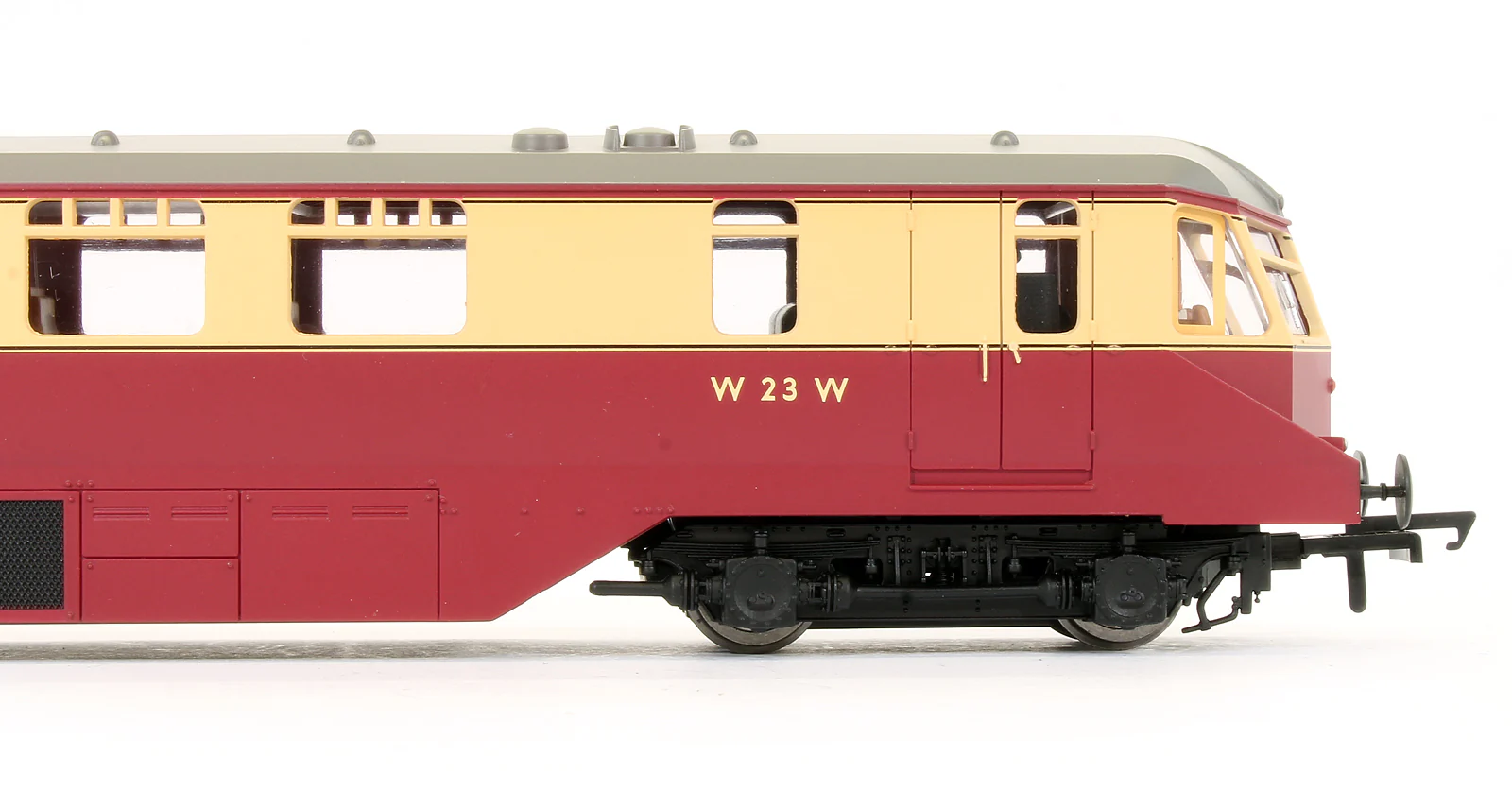 Pre-Owned R2869 BR Crimson & Cream Diesel Railcar W23W - Image 4