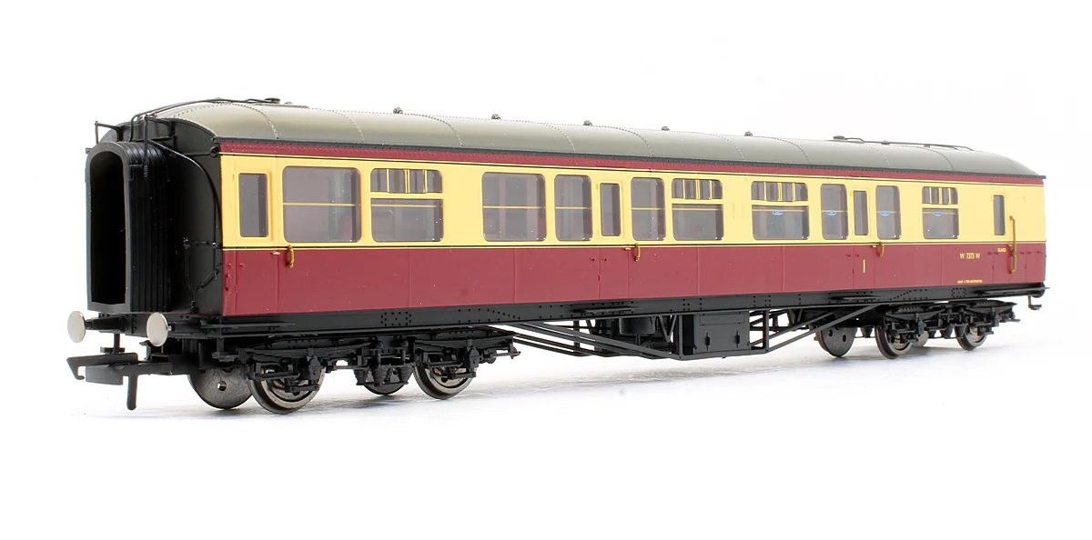 Pre-Owned BR Crimson & Cream Hawksworth Composite Brake Coach 'W7373W'
