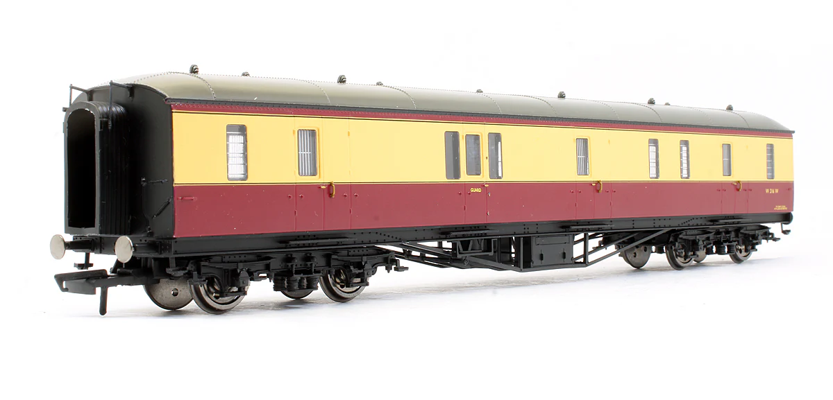 Pre-Owned BR Crimson & Cream Hawksworth Passenger Brake Coach 'W316W'