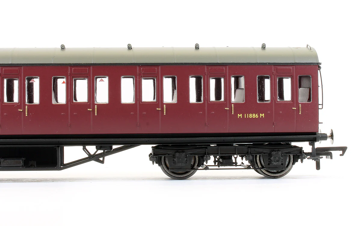 Pre-Owned BR (Ex-LMS) Non-Corridor 3rd Class Brake Coach 'M11886M' - Image 3