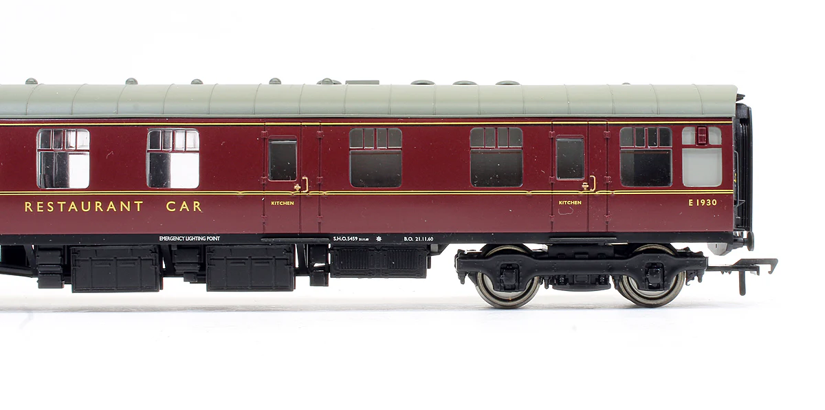 Pre-Owned 39-101B BR Maroon MK1 Restaurant Car RU 'E1930' - Image 3