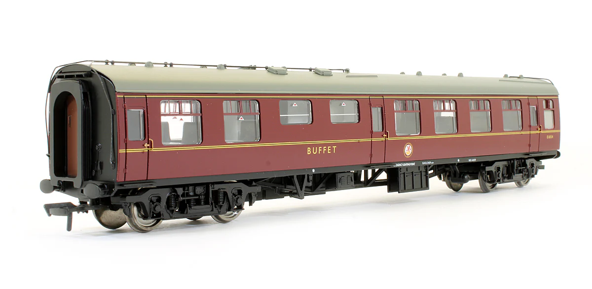 Pre-Owned 39-261 BR Maroon MK1 Restaurant Miniature Buffet Car RMB BR Maroon 'E1854' - Image 2