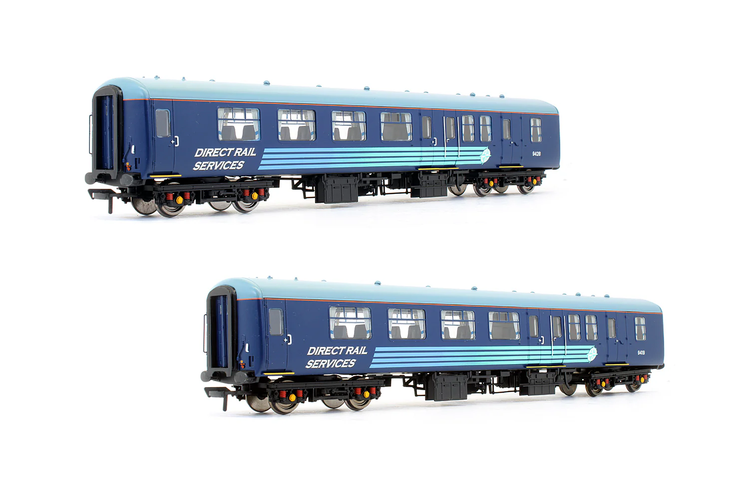 Pre-Owned 39-000D BR MK2A BSO Coach Twin Pack DRS Escort Vehicles - Exclusive Edition