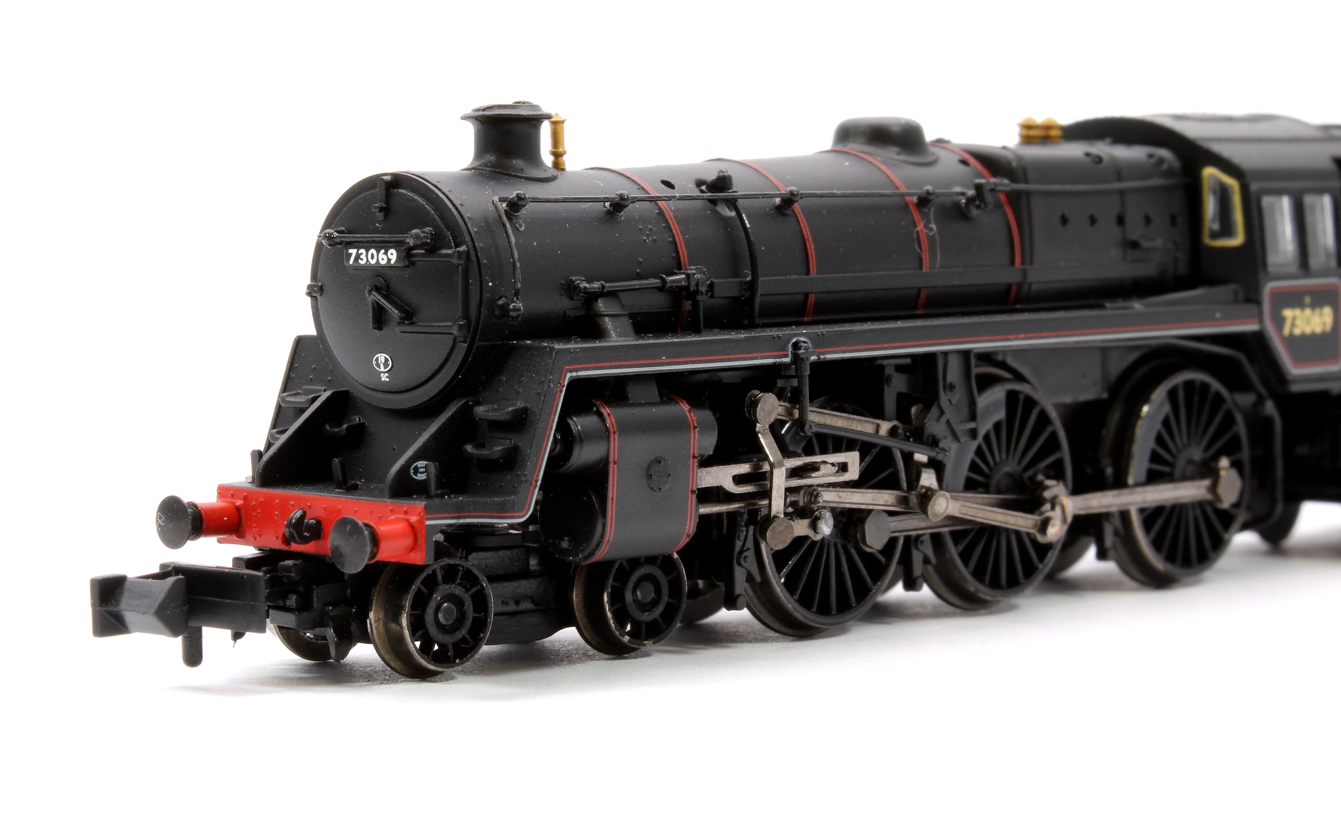 Pre-Owned 372-730ASF BR Standard 5MT with BR1C Tender 73069 BR Lined Black (Early Emblem) Steam Locomotive - Sound Fitted - Image 6