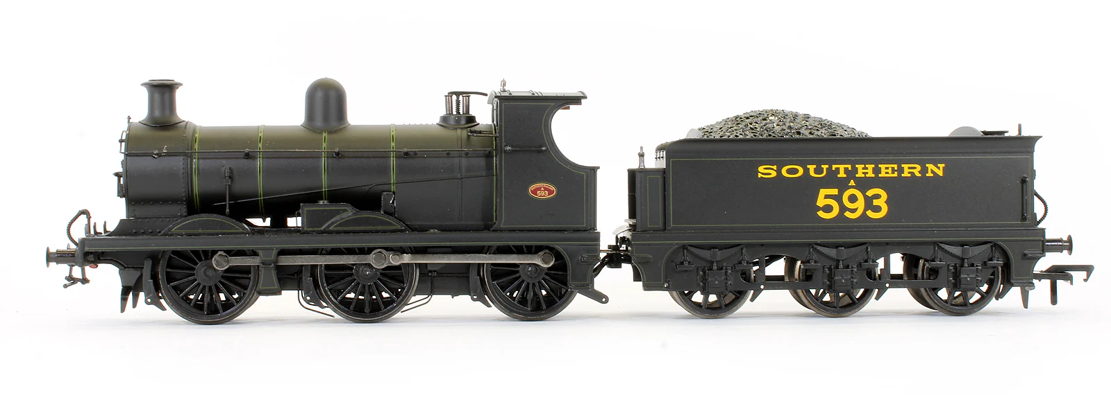 Pre-Owned 31-464 C Class A593 Southern Lined Black Steam Locomotive - Image 4
