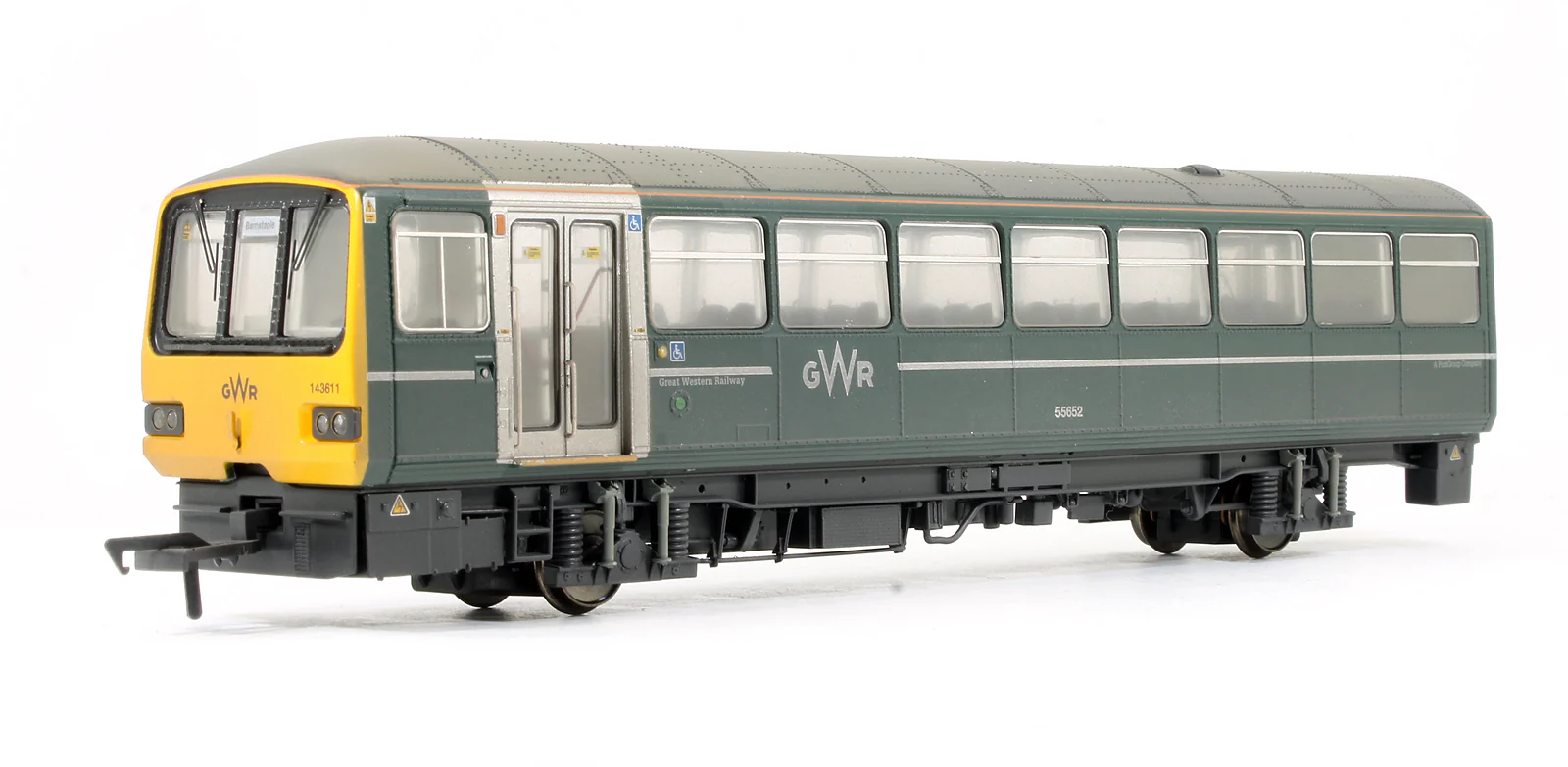 E83027 Pre-Owned Class 143 2-Car DMU 143611 GWR Green (FirstGroup) - Weathered - Image 5