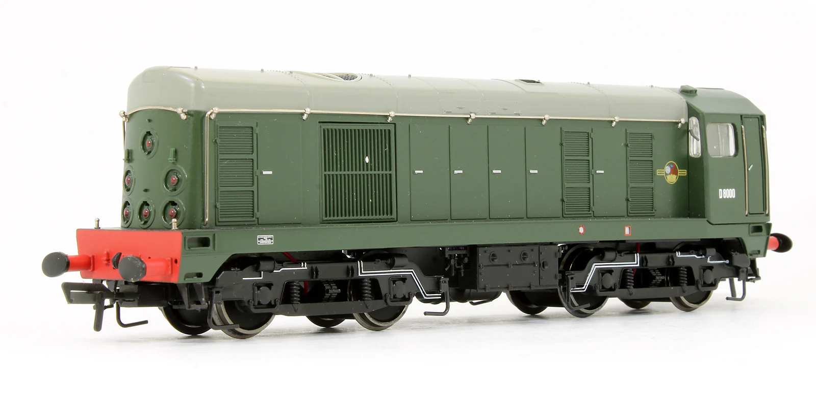 Pre-Owned Class 20 D8000 BR Green With Indicator Discs Diesel Locomotive - Image 2