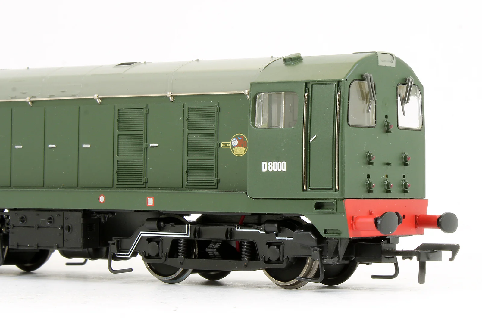 Pre-Owned Class 20 D8000 BR Green With Indicator Discs Diesel Locomotive - Image 4
