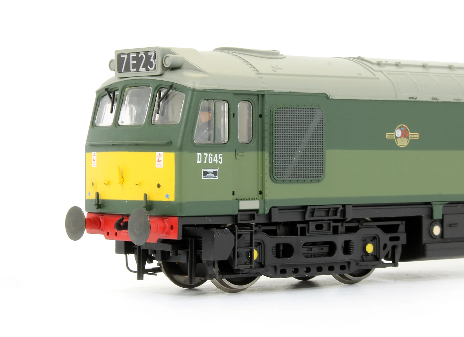 Pre-Owned Class 25/3 'D7645' BR Two Tone Green Diesel Locomotive - Image 3