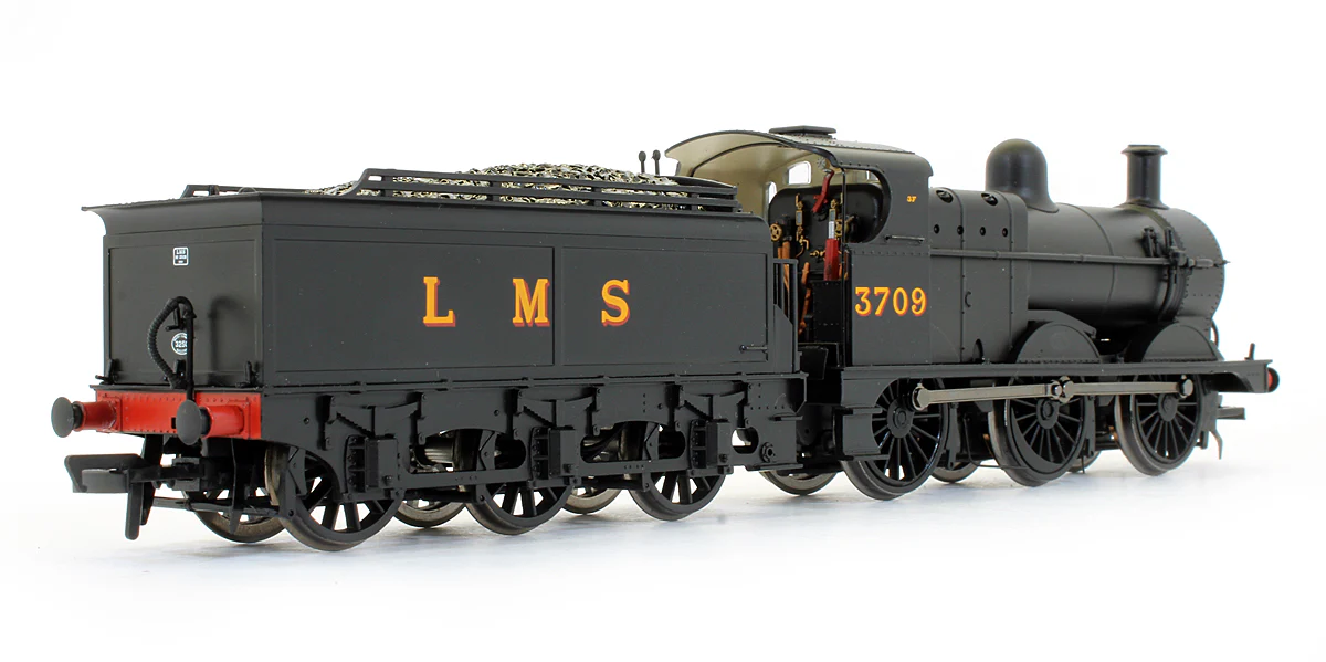 Pre-Owned 31-627A Class 3F 3709 LMS Black Steam Locomotive - Image 4