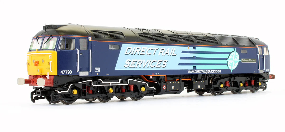 Pre-Owned 35-432SFX Class 47/7 47790 'Galloway Princess' DRS Compass (Original) Diesel Locomotive (Deluxe DCC Sound) - Image 2
