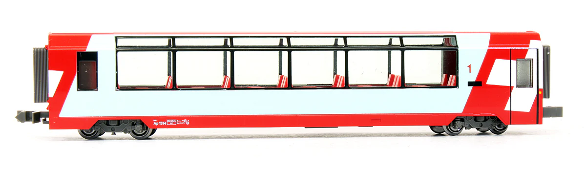 Pre-Owned 10-1816 "Glacier Express" Train Pack With Ge 4/4 III Electric Locomotive And Two Panorama Coaches - Image 4