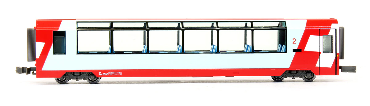 Pre-Owned 10-1816 "Glacier Express" Train Pack With Ge 4/4 III Electric Locomotive And Two Panorama Coaches - Image 5