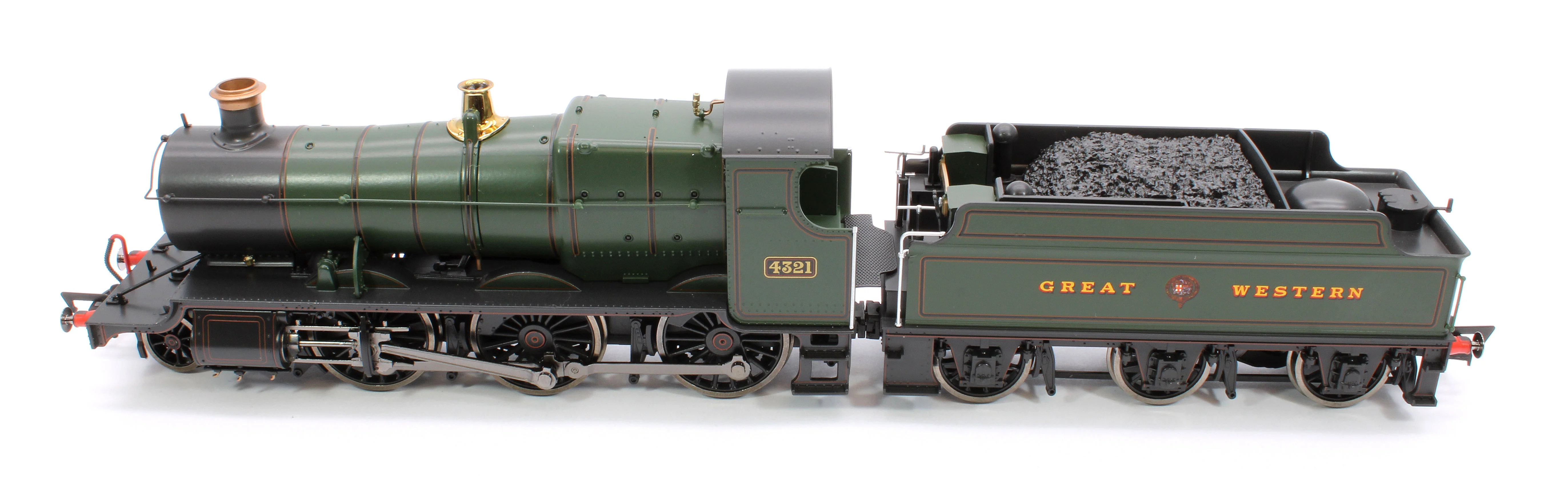 Pre-Owned 4S-043-009S GWR 43xx 2-6-0 Mogul 4321 Lined & Lettered Great Crest Western Steam Locomotive - DCC Sound - Image 11