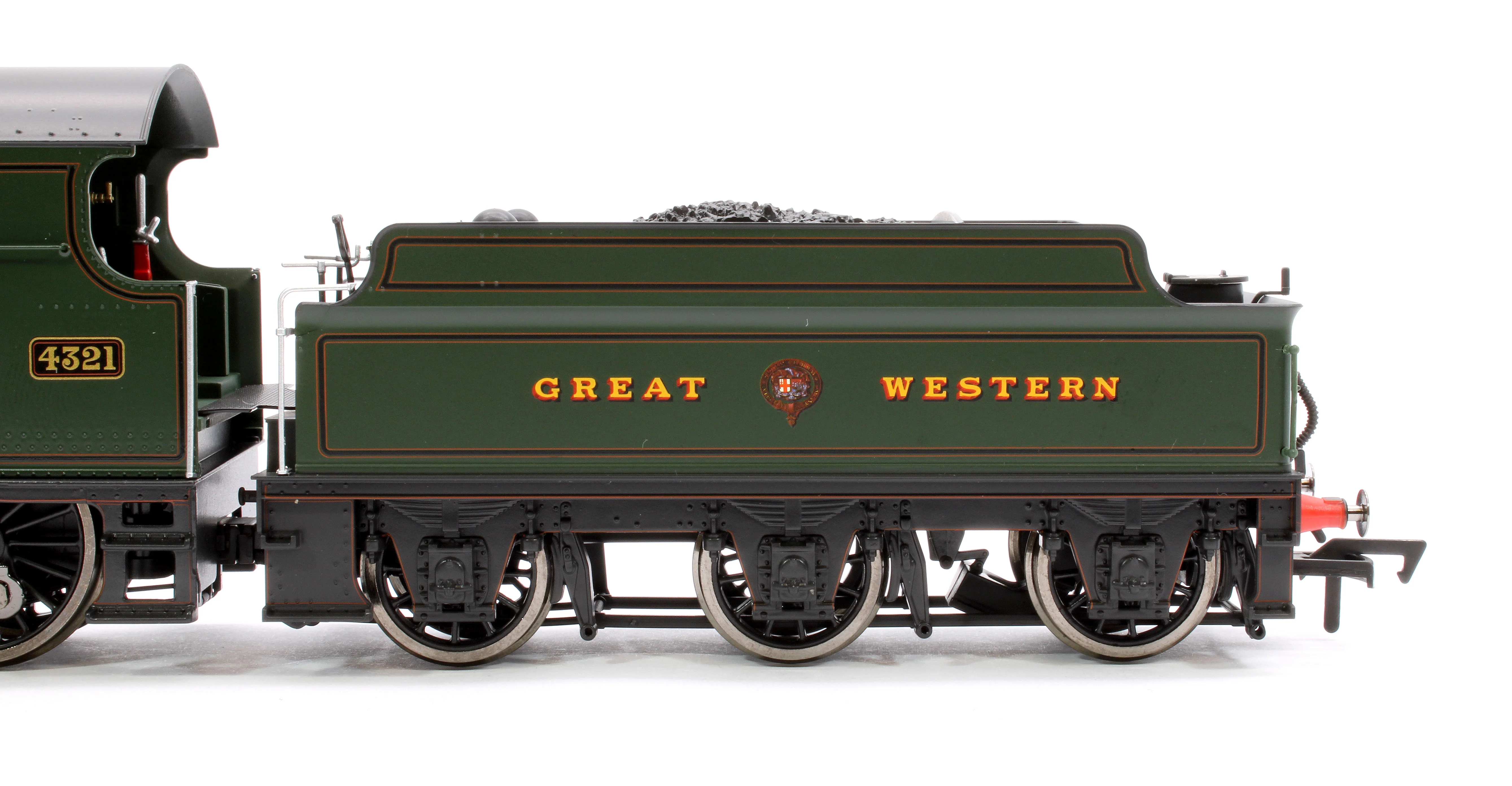 Pre-Owned 4S-043-009S GWR 43xx 2-6-0 Mogul 4321 Lined & Lettered Great Crest Western Steam Locomotive - DCC Sound - Image 7