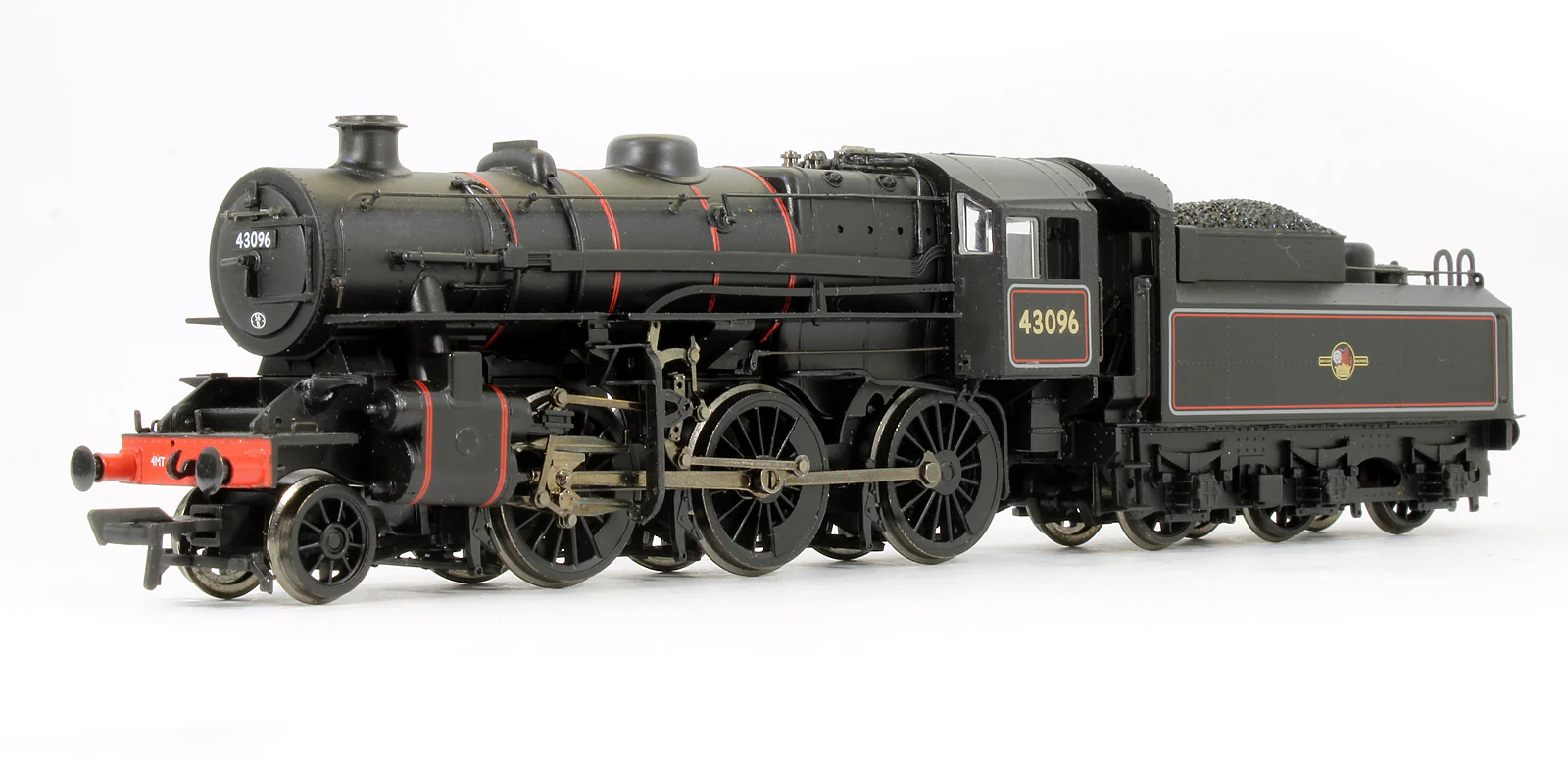 Pre-Owned 32-579 Ivatt Class 4 2-6-0 43096 BR Lined Black late Crest Steam Locomotive