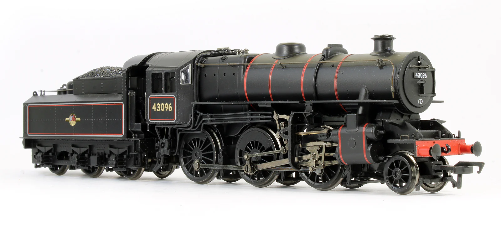 Pre-Owned 32-579 Ivatt Class 4 2-6-0 43096 BR Lined Black late Crest Steam Locomotive - Image 2