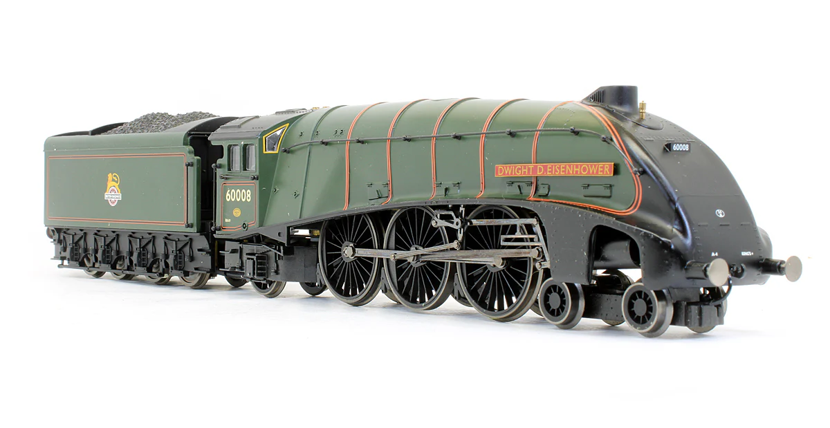 Pre-Owned R2277 Live Steam BR Green 4-6-2 A4 'Dwight D Eisenhower' 60008 Steam Locomotive - Image 2