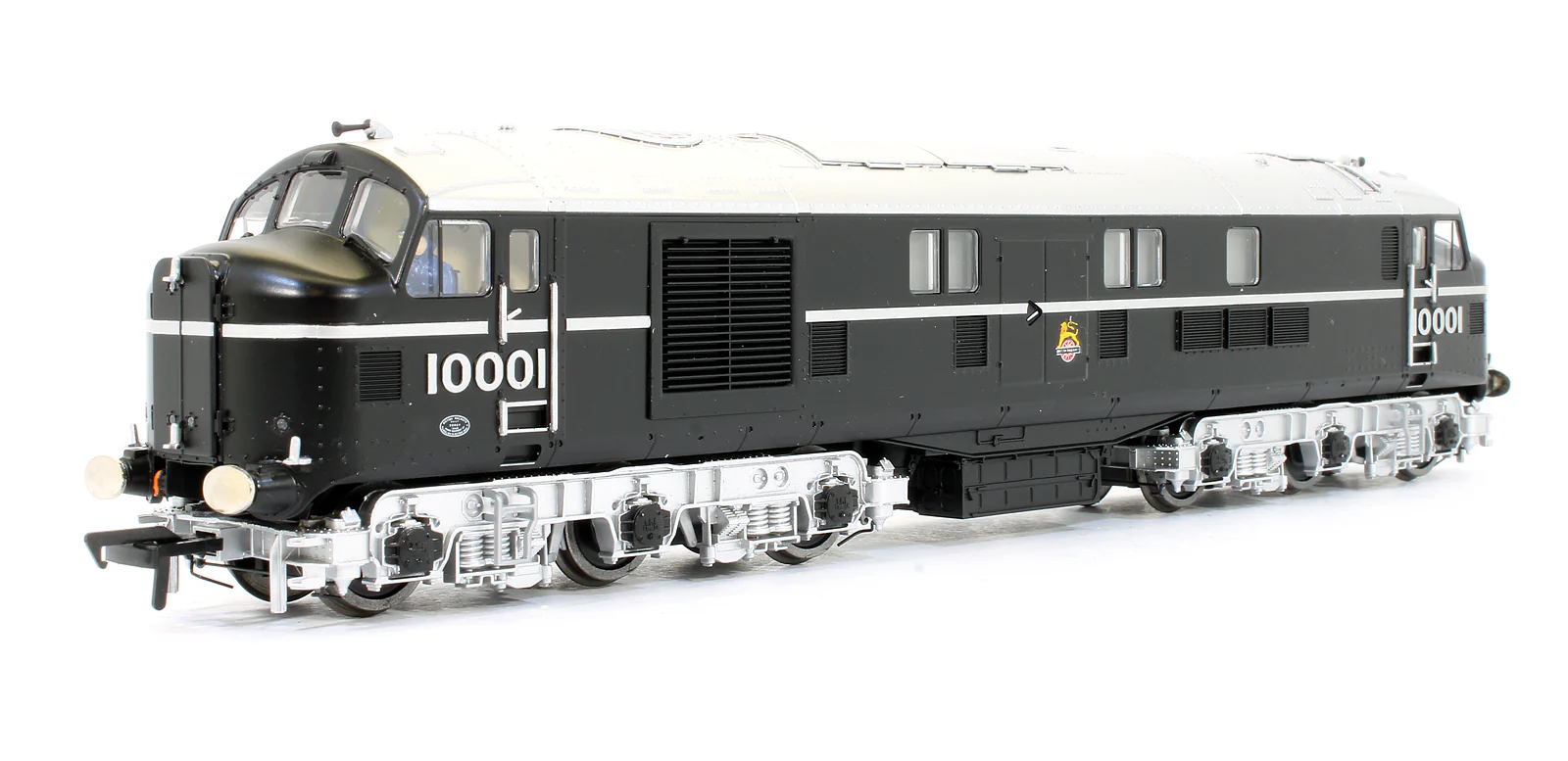 Pre-Owned LMS 10001 BR Black & Chrome Early Emblem Diesel Locomotive (Exclusive Edition) - DCC Fitted