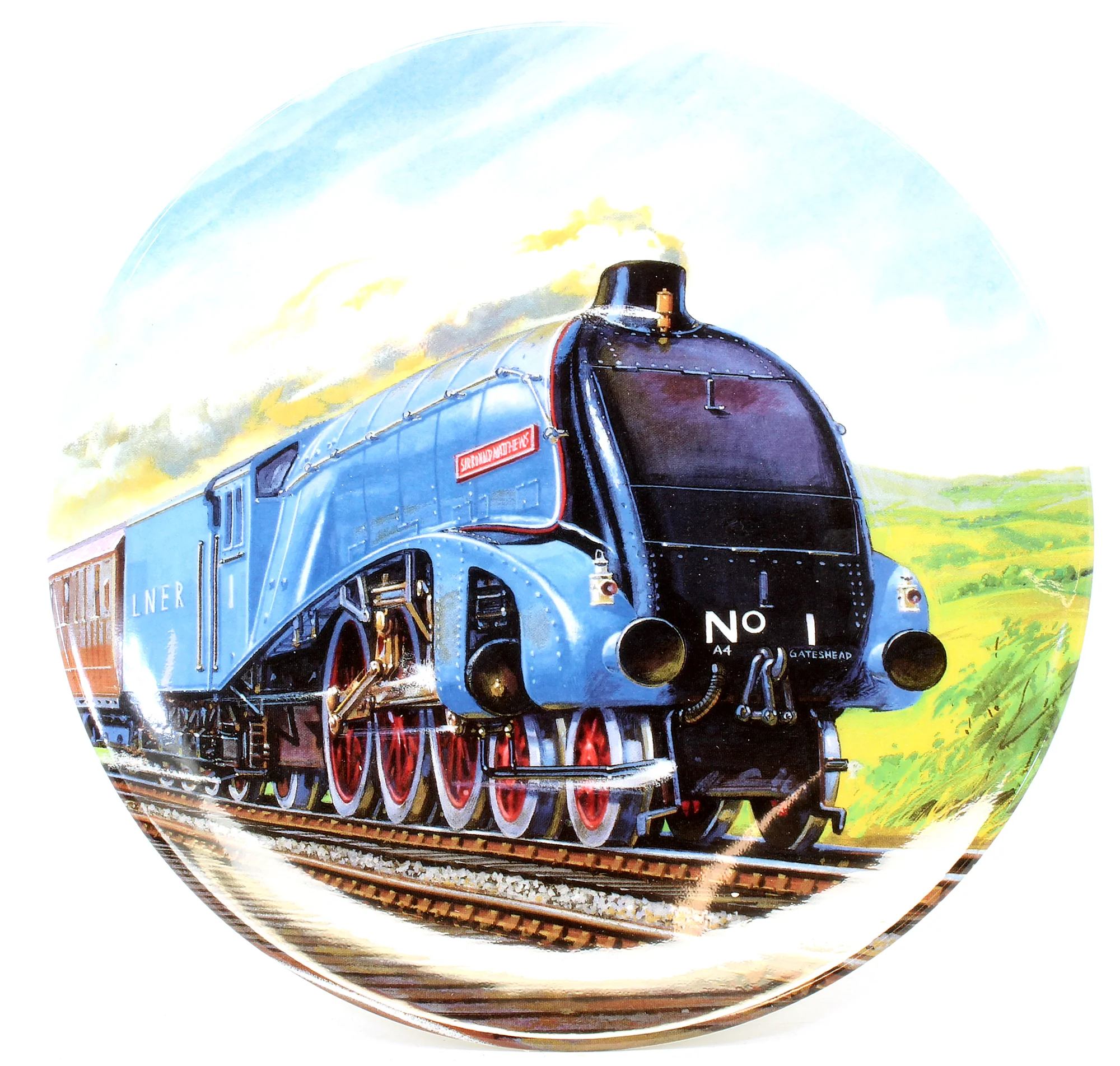 Pre-Owned R649 LNER 4-6-2 A4 'Sir Ronald Matthews' 1 Steam Locomotive Limited Edition With Royal Doulton Plate - Image 5