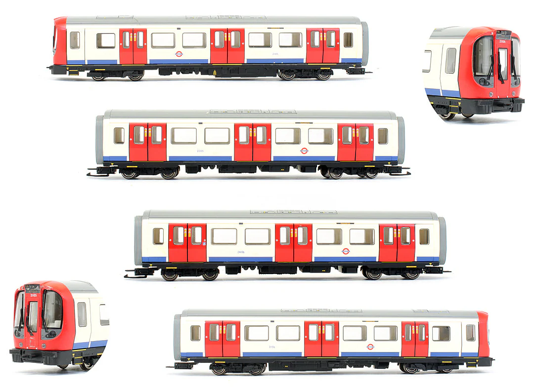 Pre-Owned 35-990B London Underground S Stock Motorised 4 Car Train Pack - Exclusive Edition