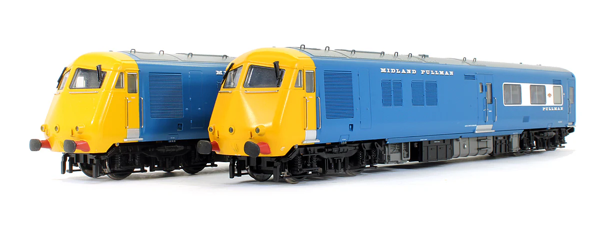 Pre-Owned 31-256DC Midland Pullman Six Car Unit Nanking Blue With Yellow Ends - DCC Fitted - Image 2