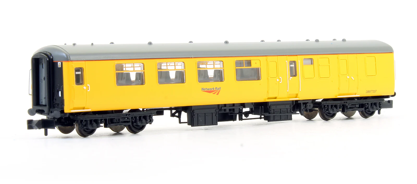 Pre-Owned BR Mk2A BSO Brake Second Open Network Rail Yellow No.DB977337