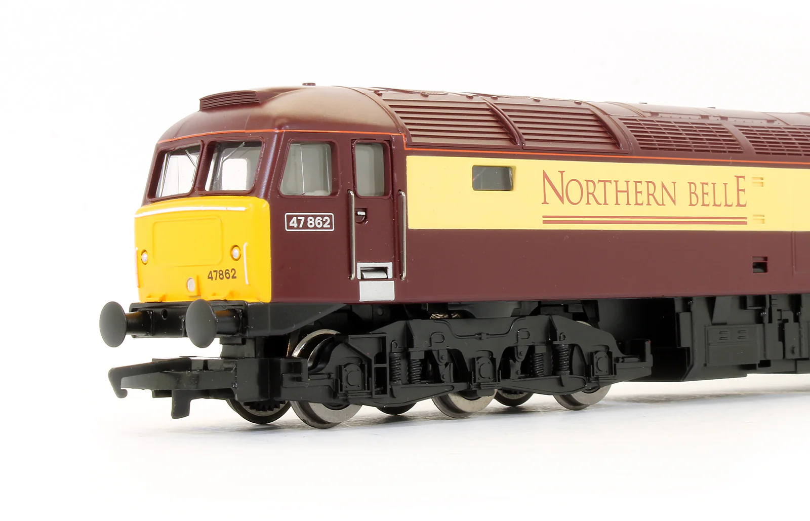 Pre-Owned R3153 RailRoad Northern Belle Class 47862 Pullman Diesel Locomotive - Image 3