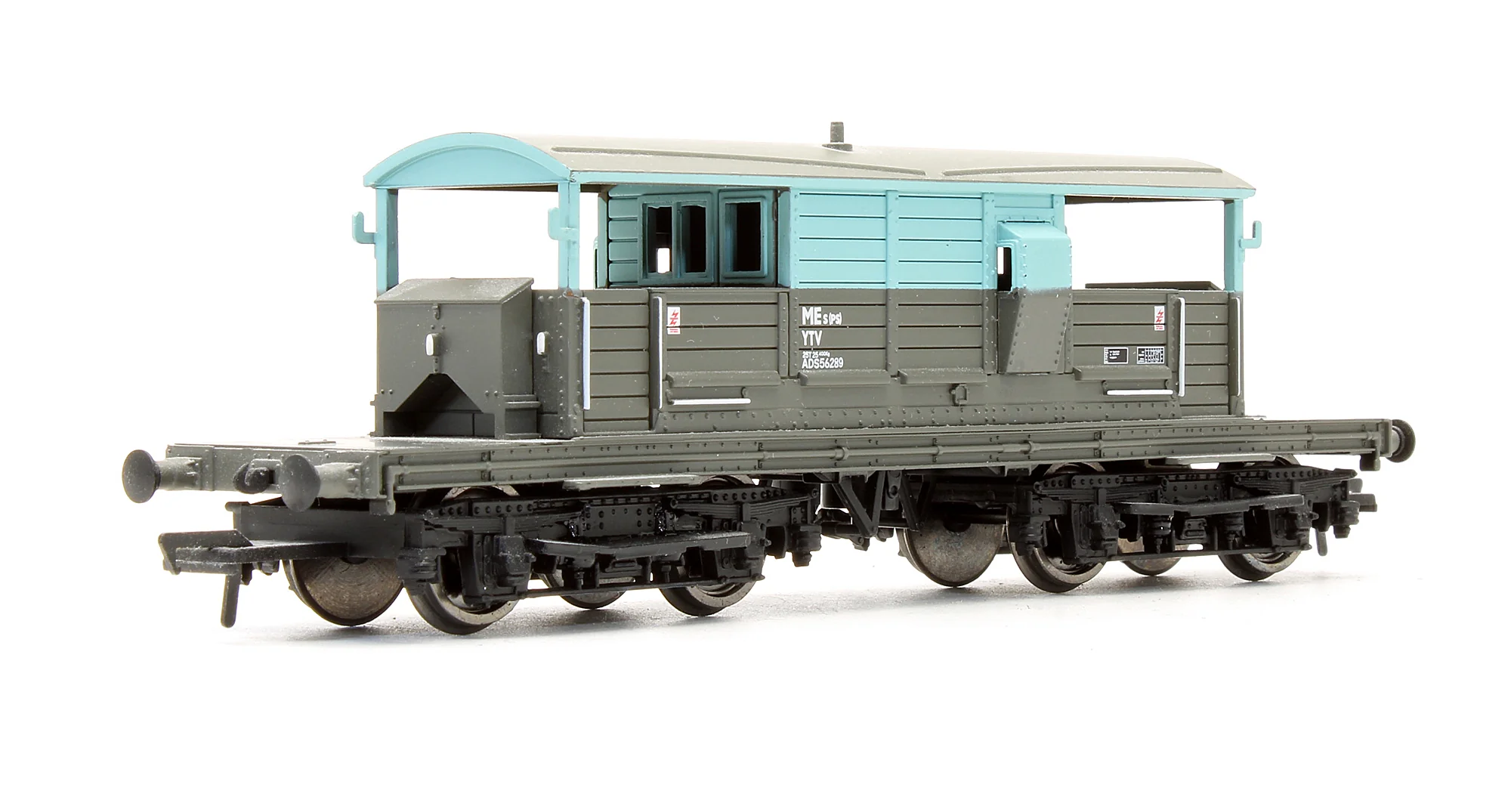 Pre-Owned 33-825X Queen Mary Brake Van Departmental Engineers Grey - Exclusive Edition