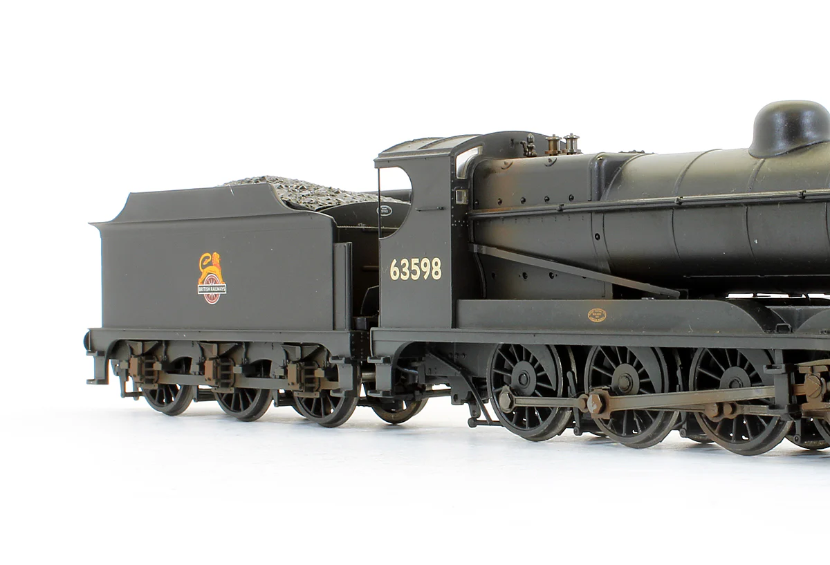 Pre-Owned 31-004 Robinson Class 04 63598 BR Black Early Emblem Steam Locomotive (Weathered) - Image 3