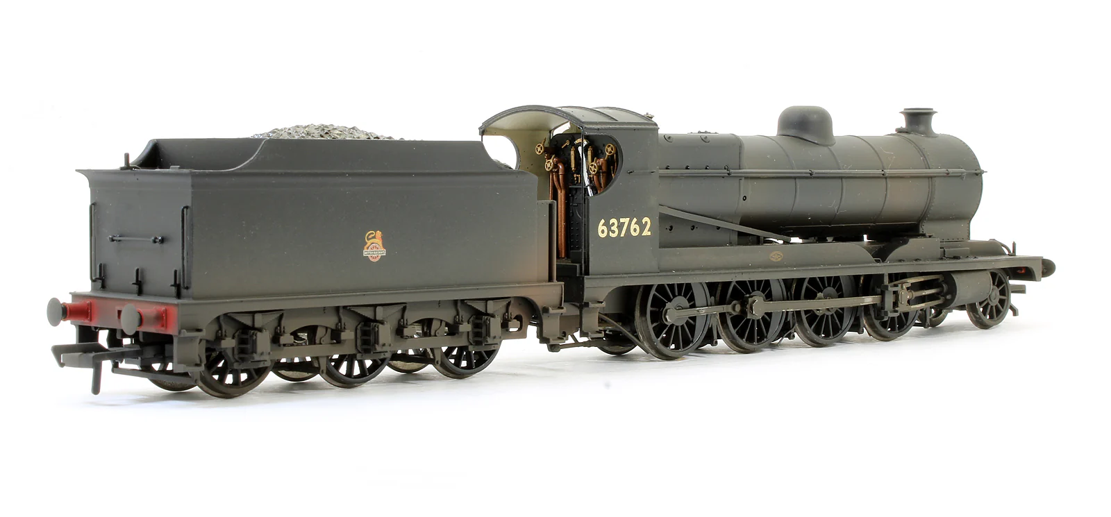 Pre-Owned Robinson Class 04 63762 BR Black Early Emblem Steam Locomotive (Weathered) - DCC Fitted - Image 4