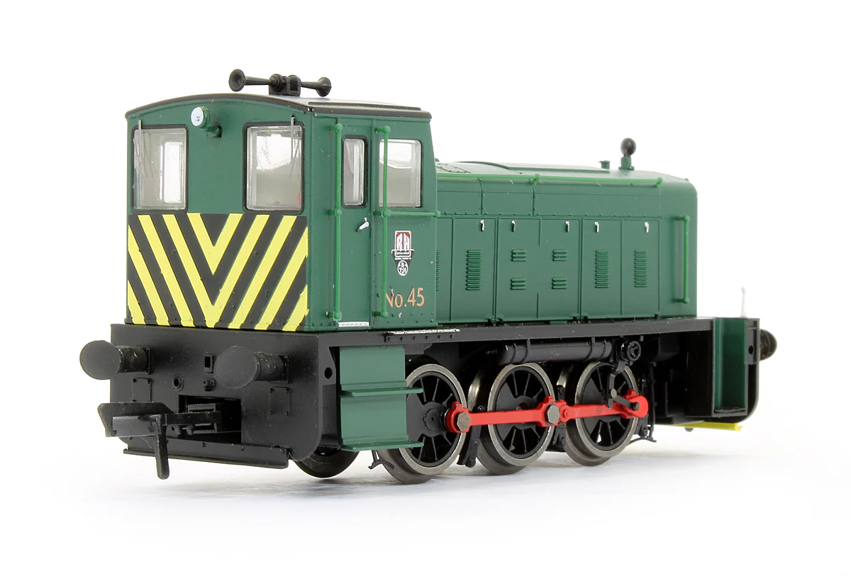 Pre-Owned Ruston 165DE NCB Green No.45 Diesel Locomotive - Image 2