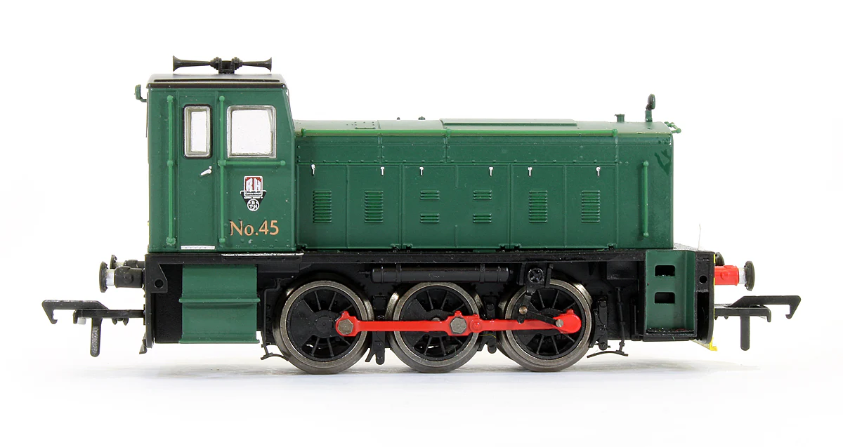 Pre-Owned Ruston 165DE NCB Green No.45 Diesel Locomotive - Image 3