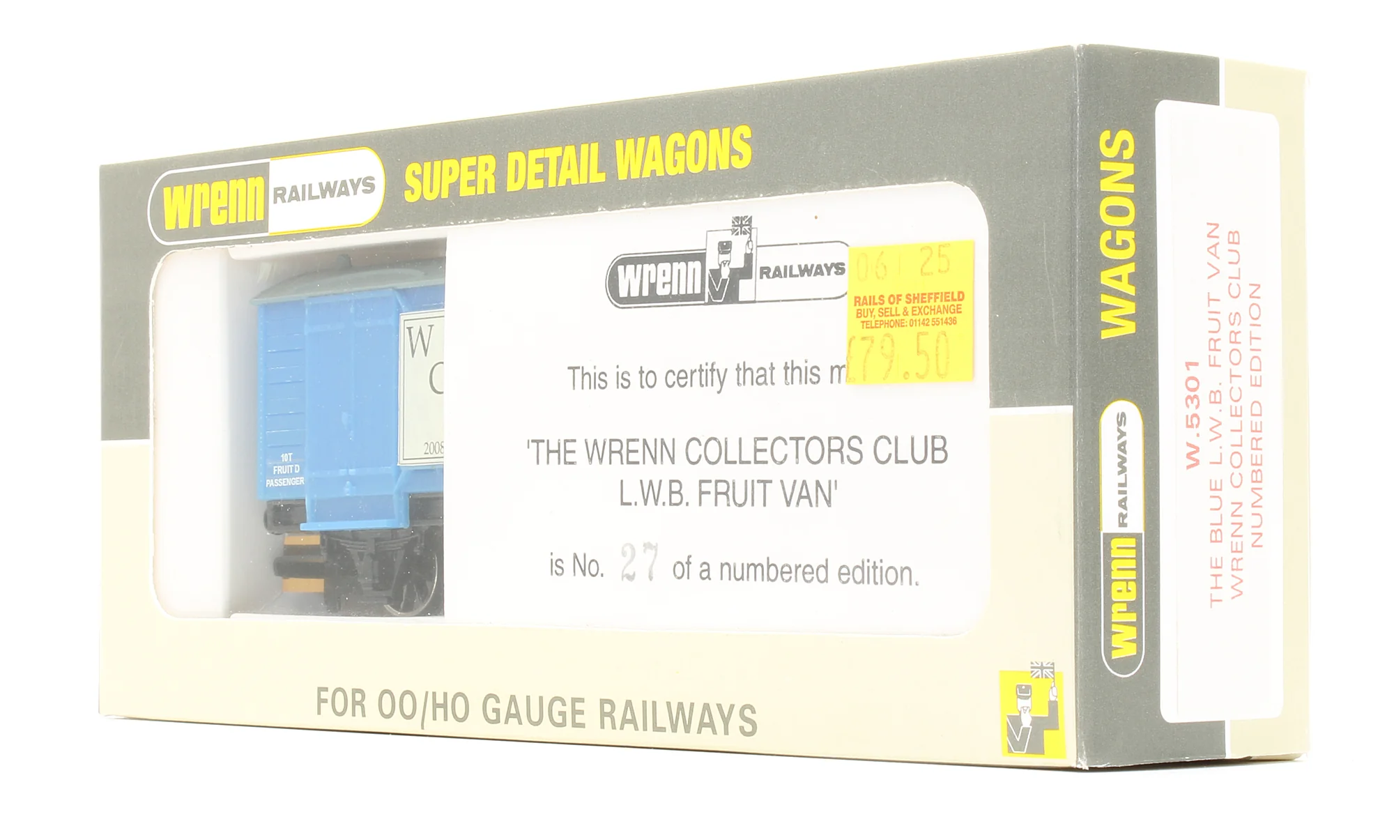 Pre-Owned The Blue L.W.B Fruit Van 'WCC' - Limited Edition - Image 5