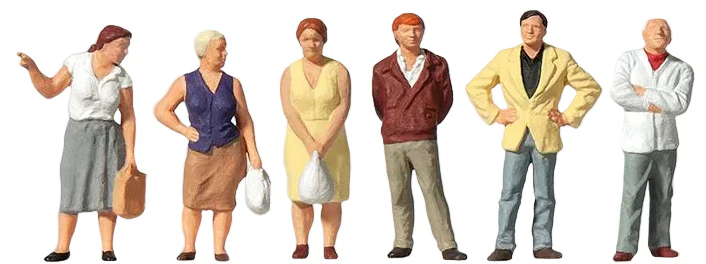 Pedestrians (6) Exclusive Figure Set