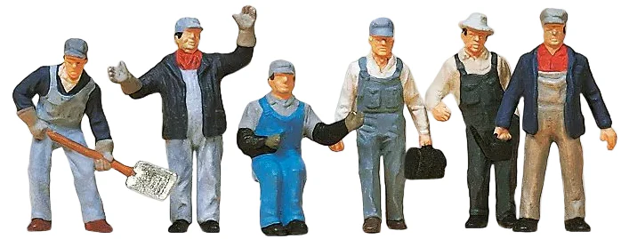 American Railfreight Personnel (6) Exclusive Figure Set