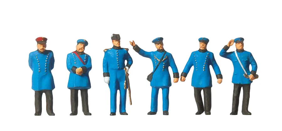 Royal Bavarian Railway Staff 1900 (6) Exclusive Figure Set