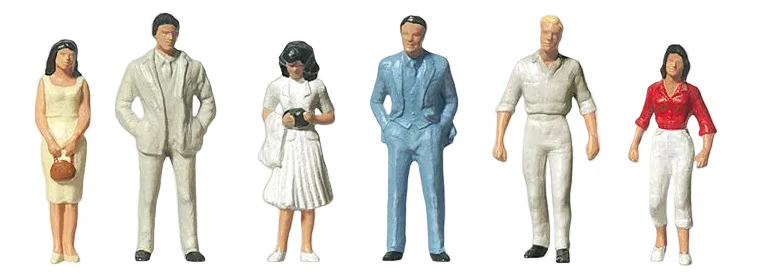 Passers By (6) Standard Figure Set