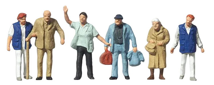 Travellers Aid Scene (6) Standard Figure Set