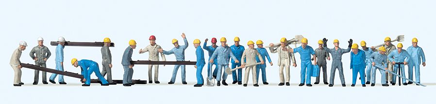 Track Workers (24) Standard Figure Set