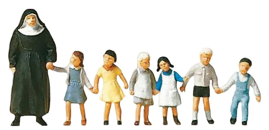 Nun with Children (6) Exclusive Figure Set