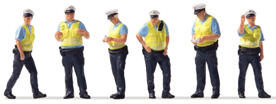PR10777 German Police (6) Summer Uniform Exclusive Figure Set
