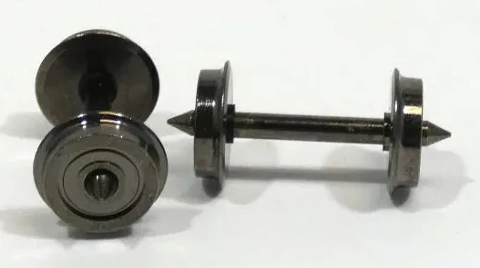 Hornby Replacement Container / Lomac 10mm Plain Wagon Wheels x1 Pair